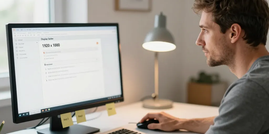 Connaître la résolution de son écran : la vérifier en 3 étapes