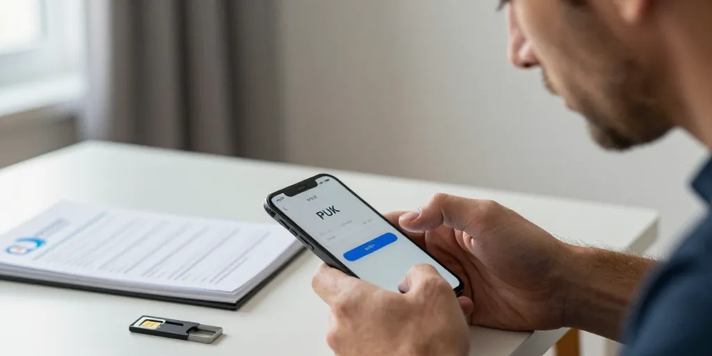 comment déverrouiller sa carte sim iphone