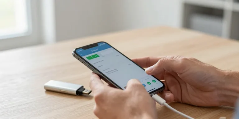 transférer photo iphone vers clé usb gratuit