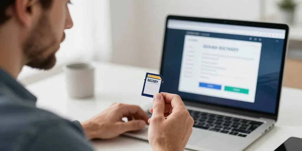récupérer un fichier supprimé sur carte sd